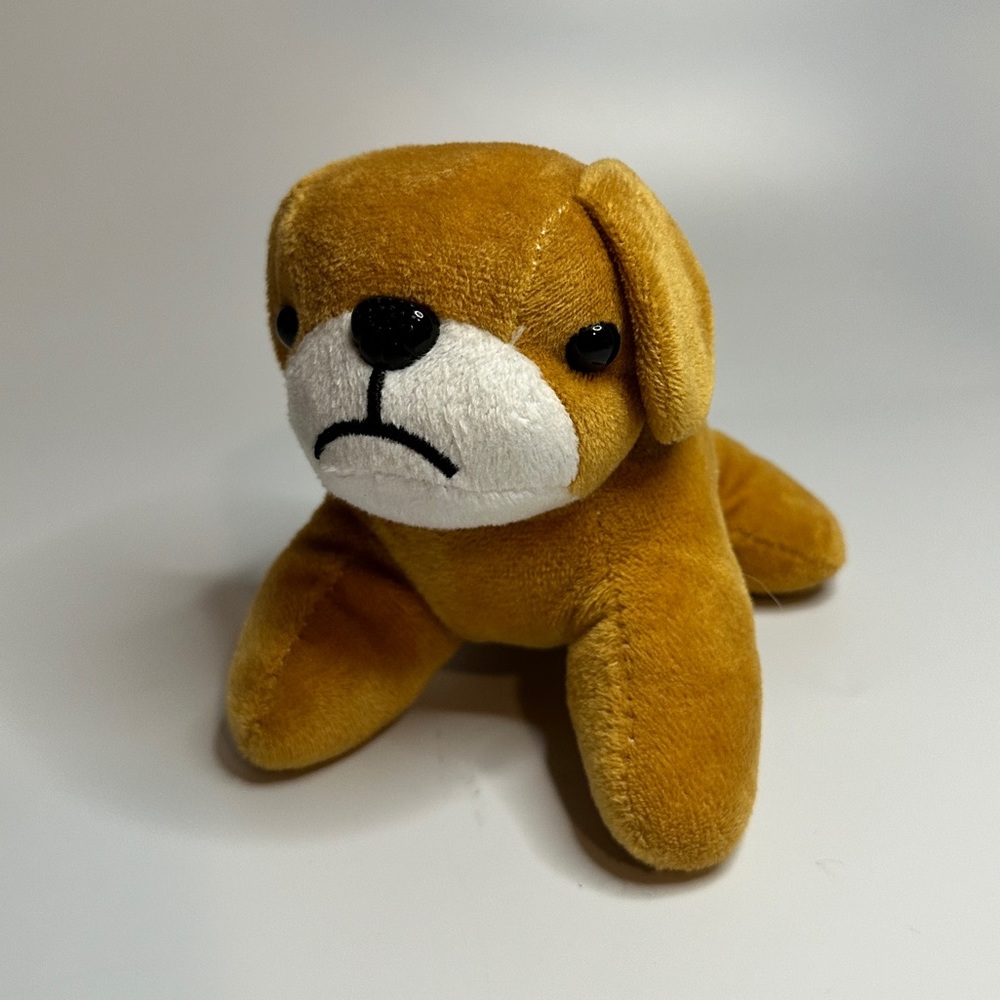 Brown Plush Puppy Dog Cute Stuffed Animal